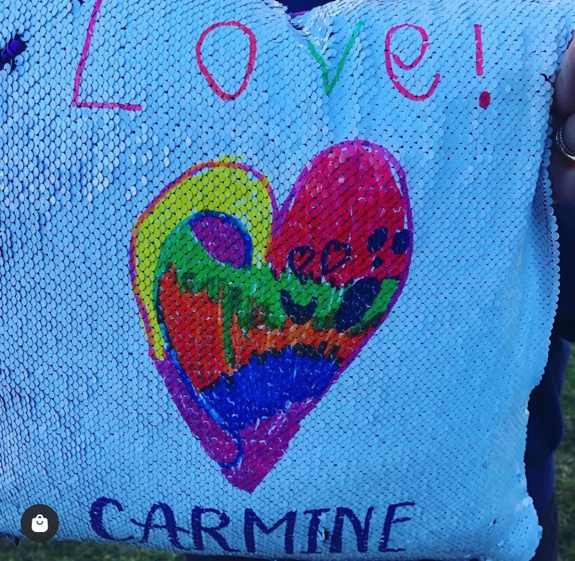 Flip Sequin Pillow Customize It
